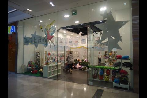 The glass front makes clear to passers by what’s on offer